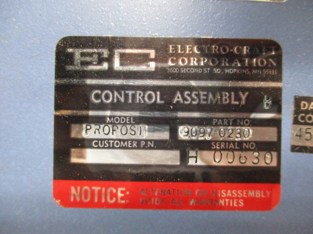 ELECTRO-CRAFT 9097-0230 (9097-0197)(9097-0309) NSNP