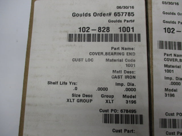 GOULD 102-828 MODEL 3196 NSMP