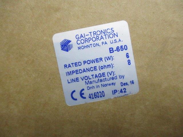 GAI-TRONICS B-650 NSNP