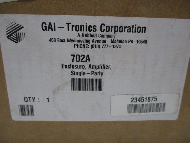 GAI-TRONICS 702A NSFS