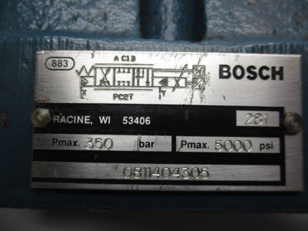 BOSCH 0811404305 5000PSI UNMP