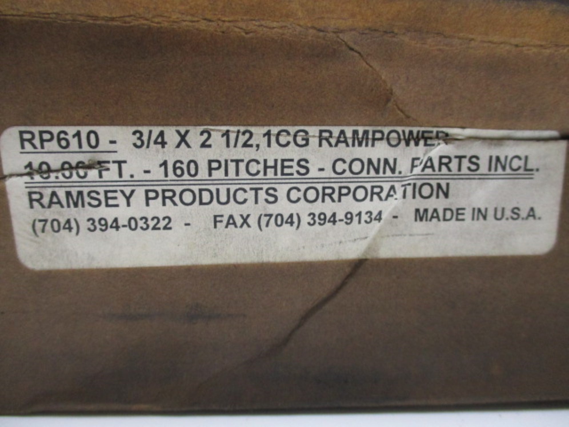 RAMSEY RP610 NSMP