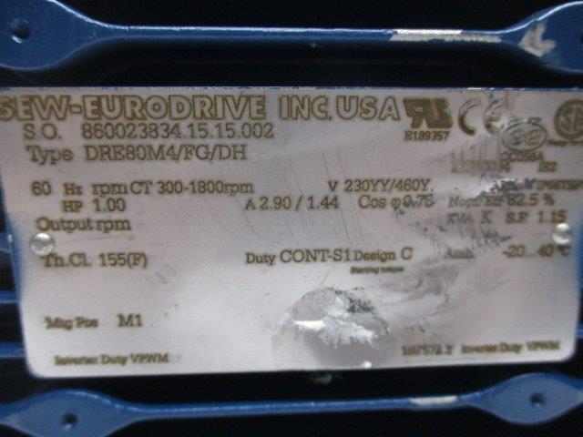 SEW-EURODRIVE DRE80M4/FG/DH NSNP