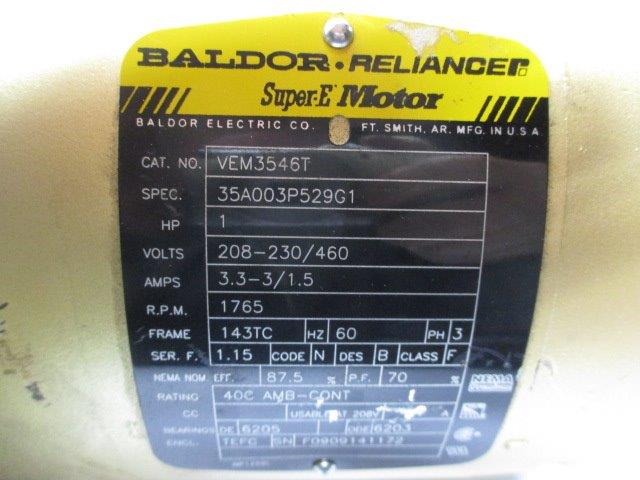 BALDOR VEM3546T UNMP