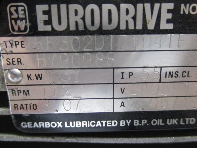 SEW-EURODRIVE RF302D171D4TF NSNP