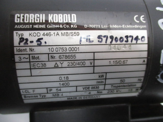 GEORGII KOBOLD KOD446-1AMB/S59 NSNP