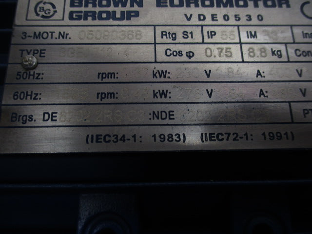 BROWN GROUP VDE0530 (BGEJ712.4)(BW50Q-71B14) NSNP