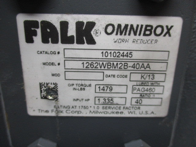 FALK 1262WBM2B-40AA NSNP