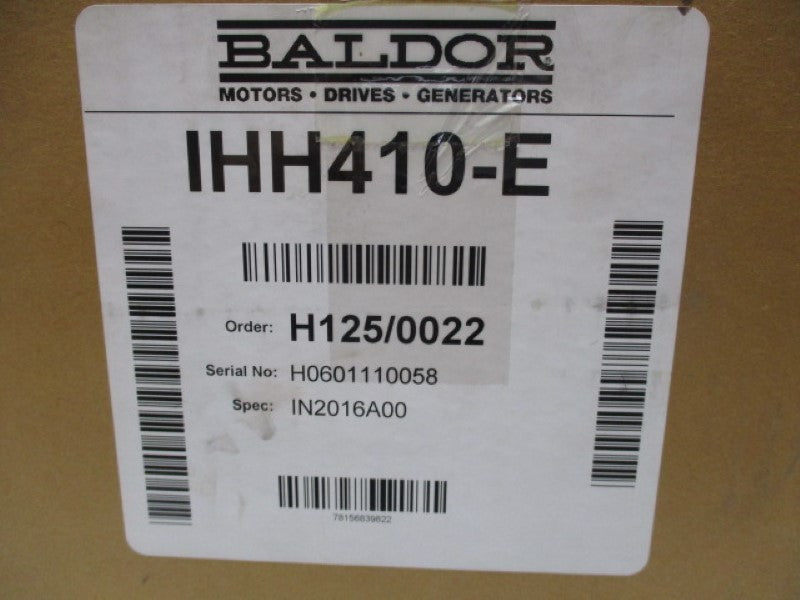 BALDOR IHH410-E NSMP