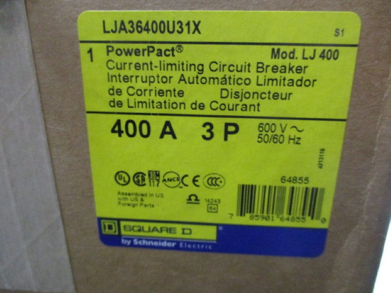 SQUARE D LJA36400U31X NSMP