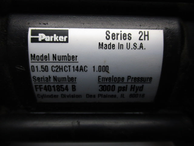PARKER 01.50C2HCT14AC1.000 UNMP