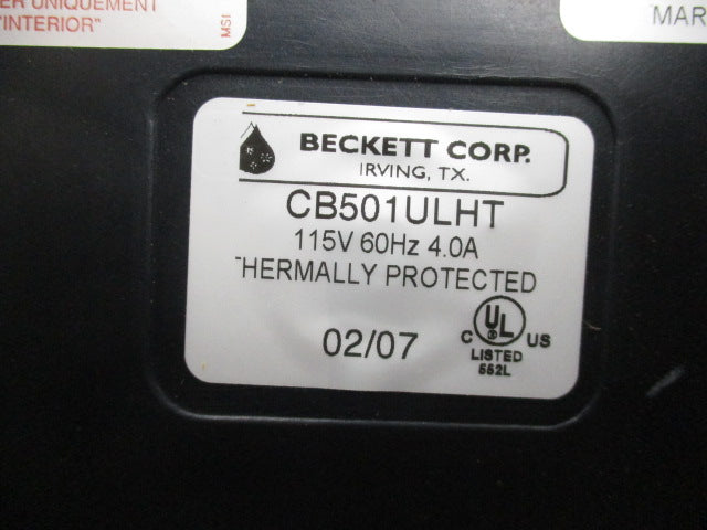 BECKETT CB501ULHT (1LLK8) NSMP