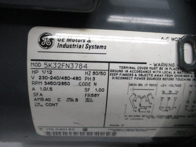 GENERAL ELECTRIC 5K32FN3784 NSNP