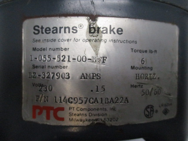 GENERAL ELECTRIC 5K47UG8074 w/1-055-521-00-BFF UNMP