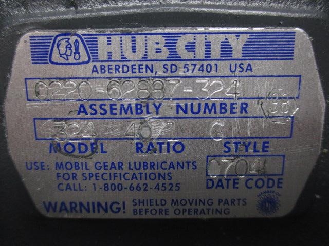 HUB CITY 0220-62887-324 NSMP