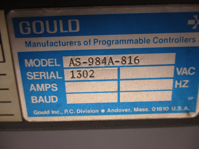 GOULD AS-984A-816 (AS-P930-004)UNMP