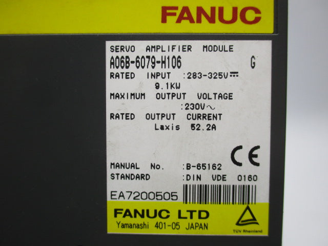 FANUC A06B-6079-H106 UNMP