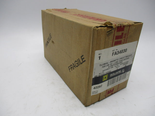 SQUARE D FA34030 30A 480V NSFS