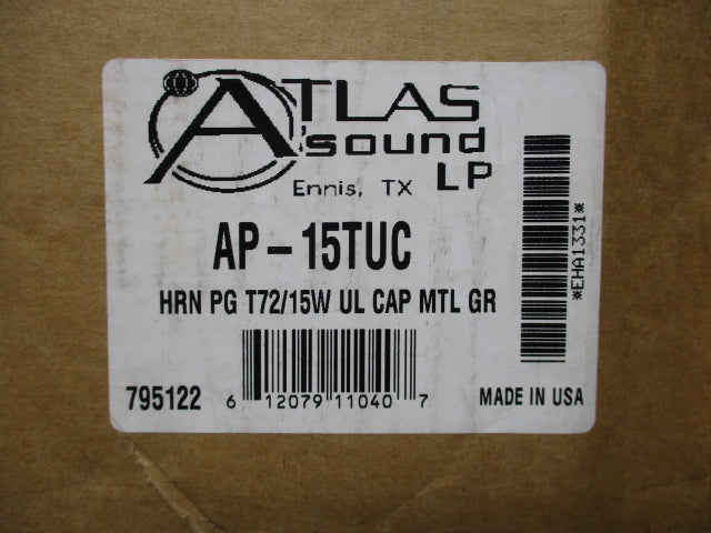 ATLAS SOUND AP-15TUC NSMP