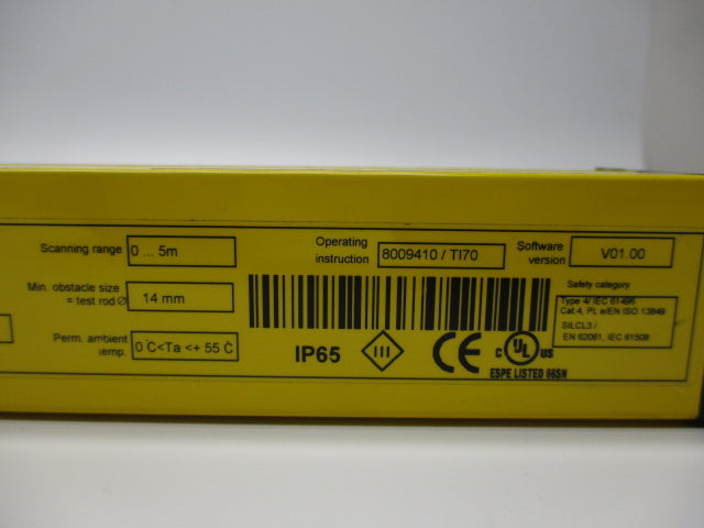 SICK C40S-0701AA030 SOFTWARE V01.00 NSNP