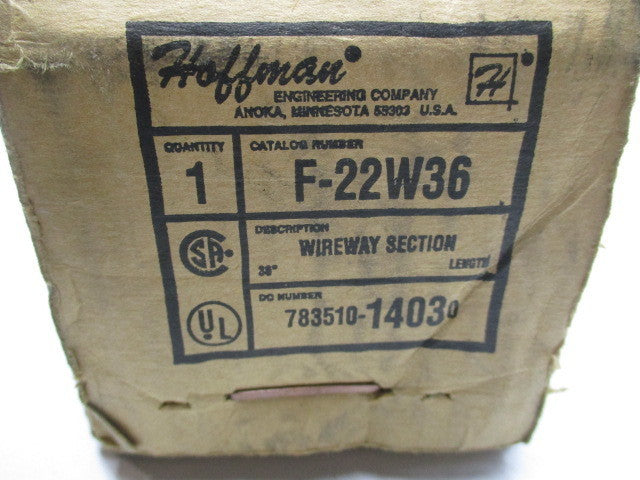 HOFFFMAN F-22W36 NSFS