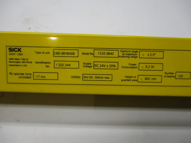 SICK C40E-0901BH030  (AS PICTURED) NSNP