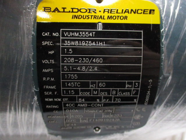 BALDOR VUHM3554T NSMP