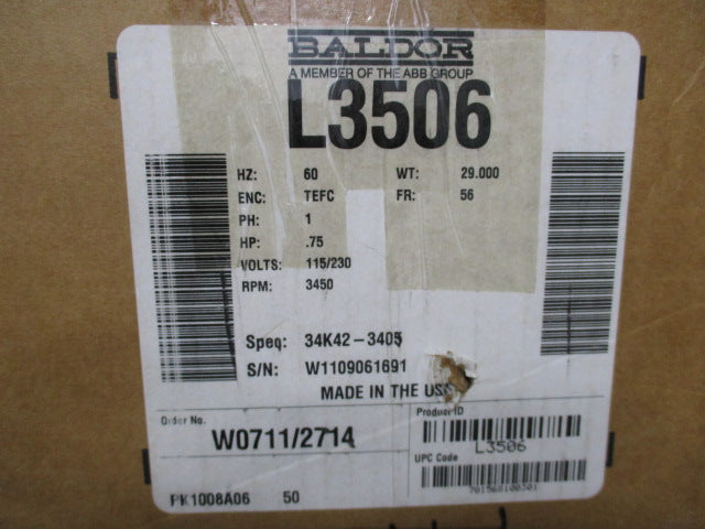 BALDOR L3506 NSMP