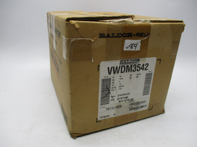 BALDOR VWDM3542 230/460V 2.4/1.2A NSMP