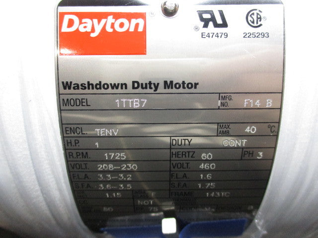 DAYTON 1TTB7 NSMP