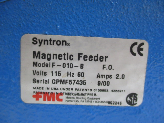 FMC F-010-B (BLUE) NSNP