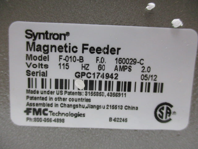 FMC F-010-B (GRAY) NSNP