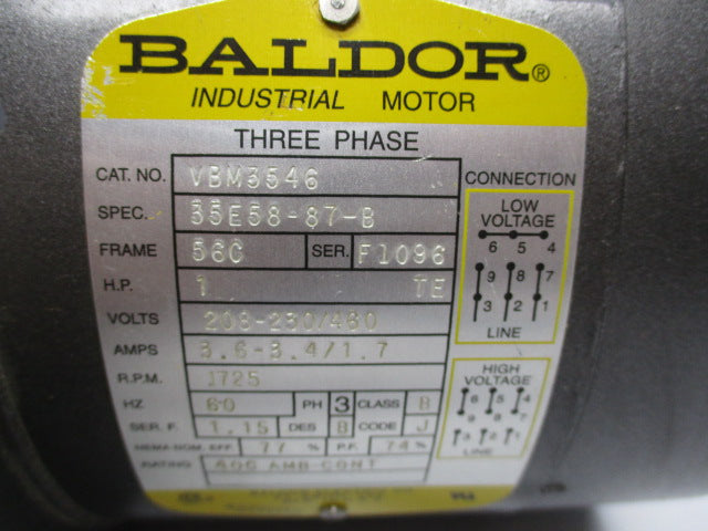 BALDOR VBM3546 (AS PICTURED) UNMP