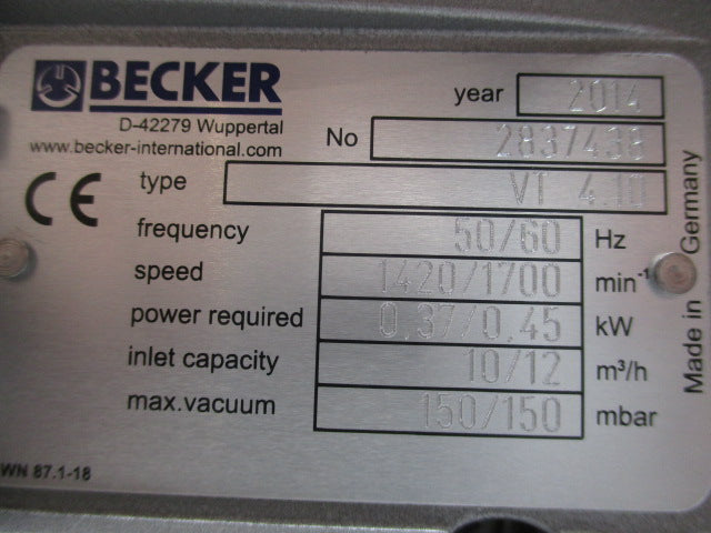 BECKER VT4.10 NSNP