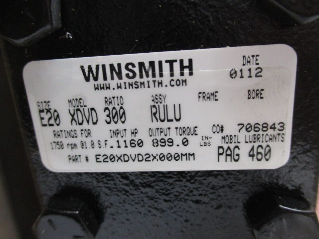 WINSMITH E20XDVD2X000MM NSMP