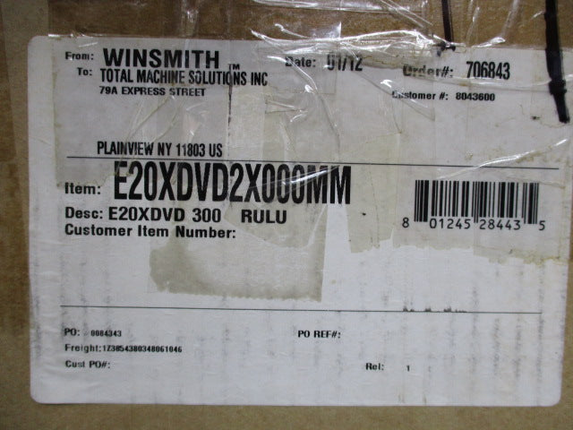 WINSMITH E20XDVD2X000MM NSMP