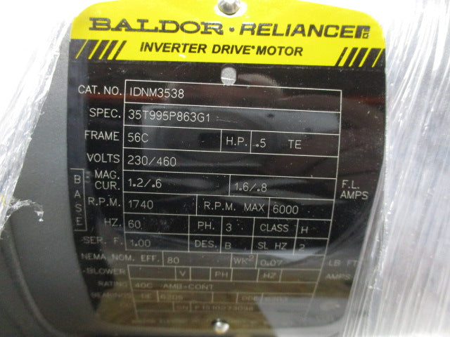 BALDOR IDNM3538 NSMP