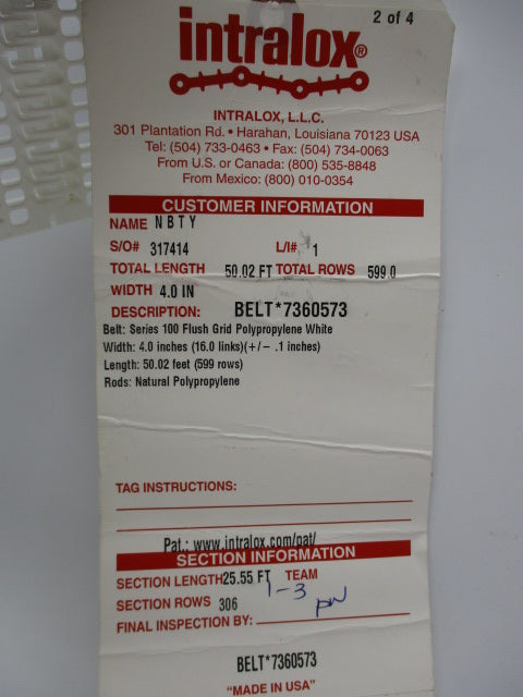 INTRALOX 317414-1 NSMP
