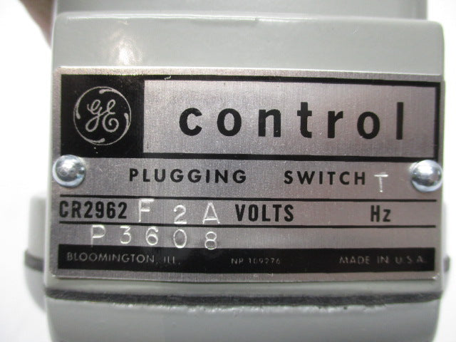 GENERAL ELECTRIC CR2962F2A NSNP