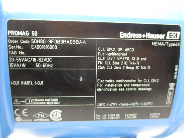 ENDRESS+HAUSER 50H80-9F0B9RA0BBAA NSNP