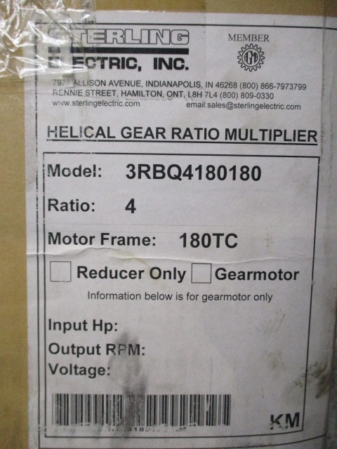 STERLING 3RBQ4180180 NSMP