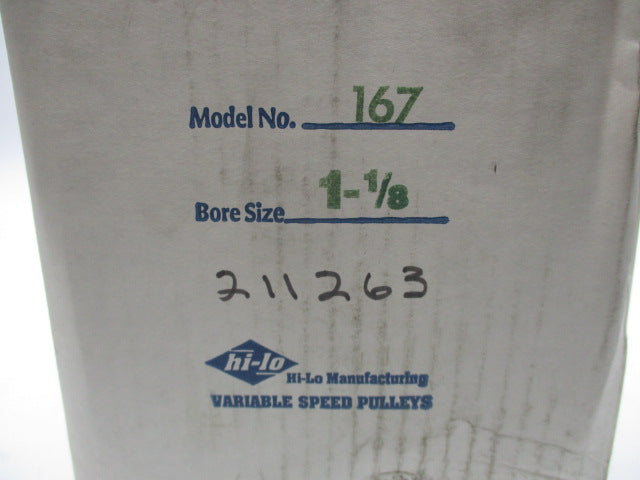 HI-LO 167 1-1/8" NSFS