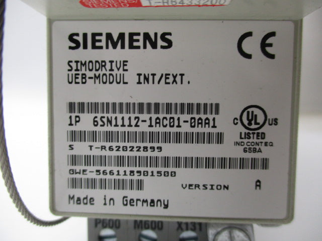 SIEMENS 6SN1112-1AC01-0AA1 NSNP