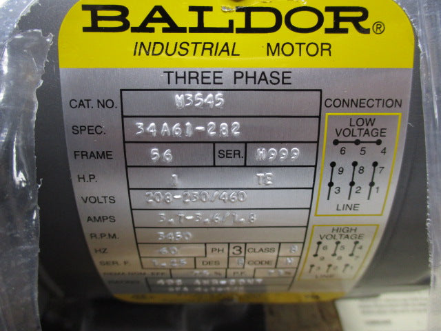 BALDOR M3545 NSMP
