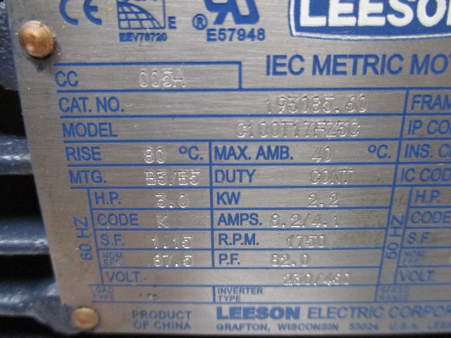 LEESON C100T17FZ3C (193085.60) NSNP