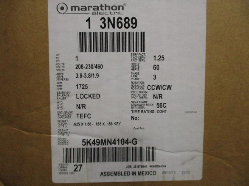 MARATHON 5K49MN4104 (3N689) NSMP