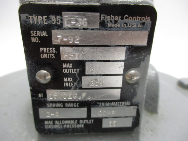FISHER TYPE 95L-36 NSMP