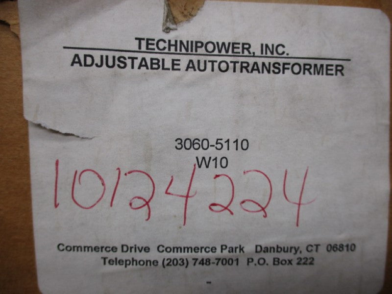 TECHNIPOWER TYPE W10 NSNP
