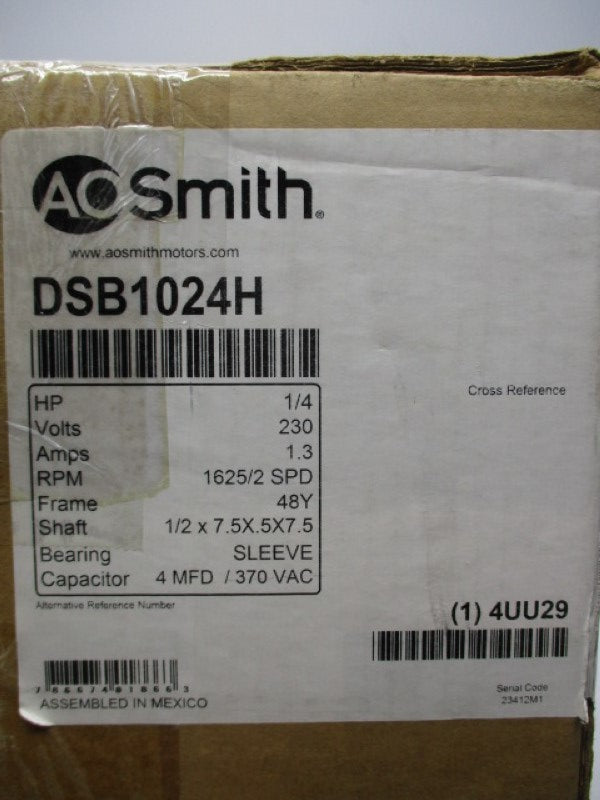 A.O. SMITH DSB1024H (F48V80A01) NSMP