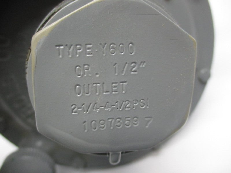 FISHER Y600 (Y600-1312) NSMP